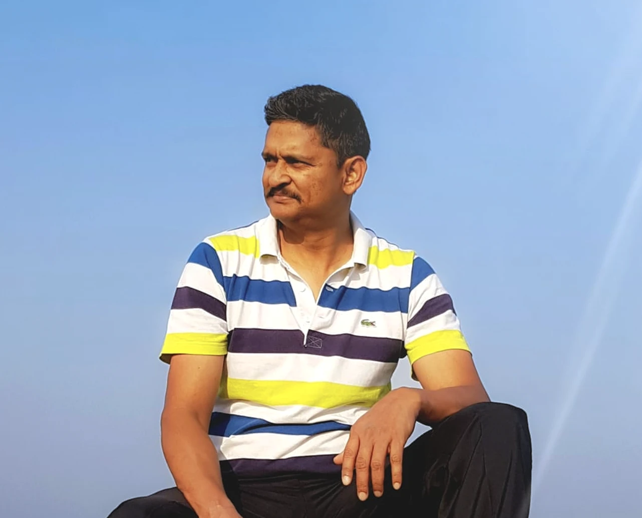 Lt Col Amit Srivastava (Retd.) - Vice President of Uttarakhand Golf Association, leading golf development in Dehradun and Uttarakhand